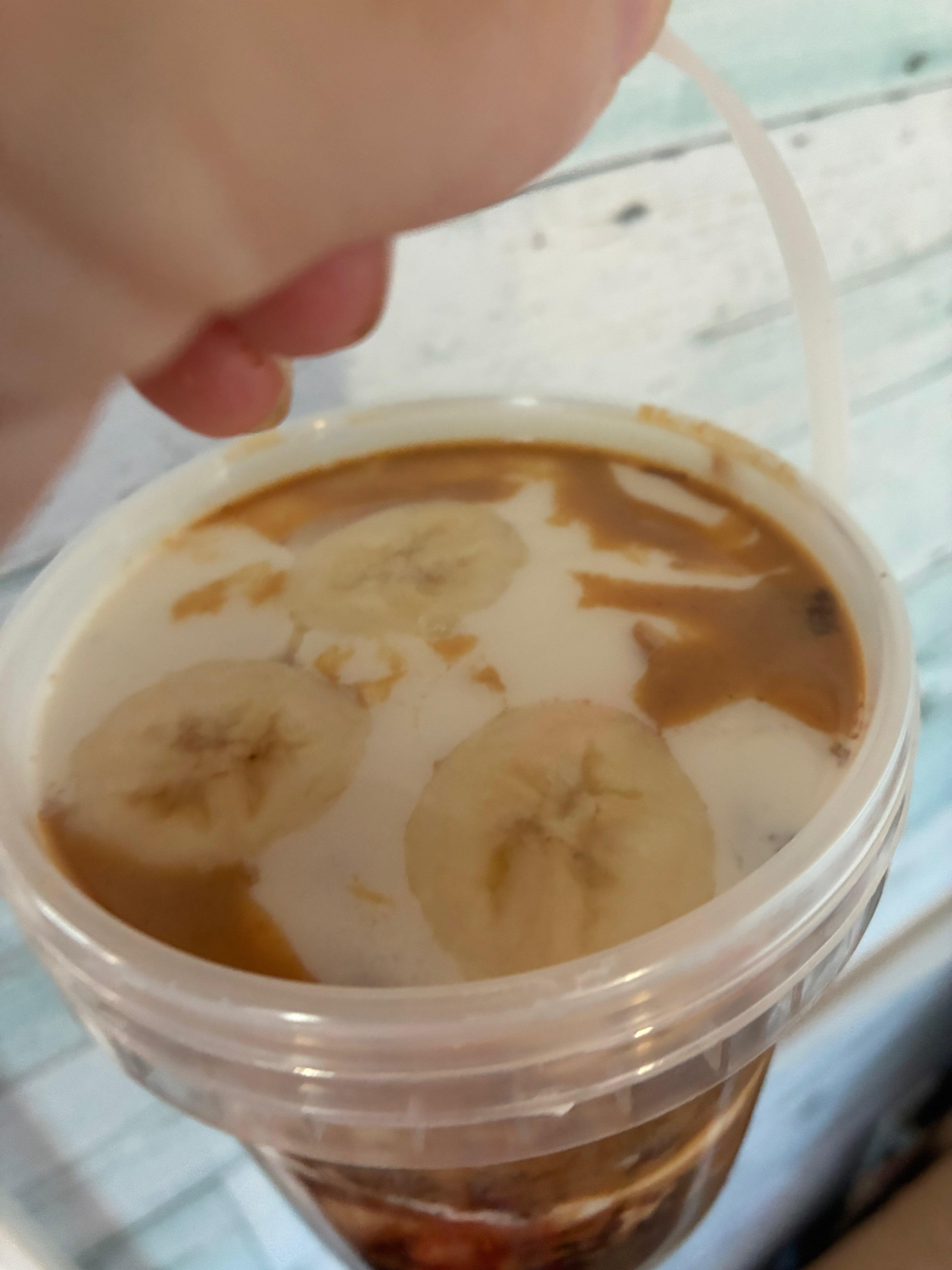 Chocolate Peanut Butter Banana Hug 🥹